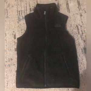 North face vest teddy